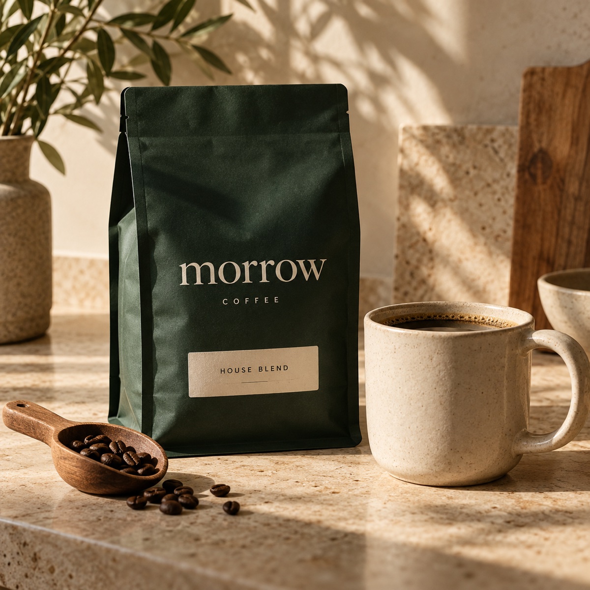 Coffee and a morning cup